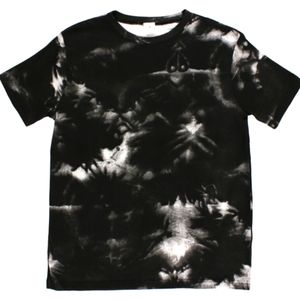 BOGO NWT 1616 HOLDINGS Cotton Tie-Dye Crewneck Short-Sleeve Halloween Teeshirt